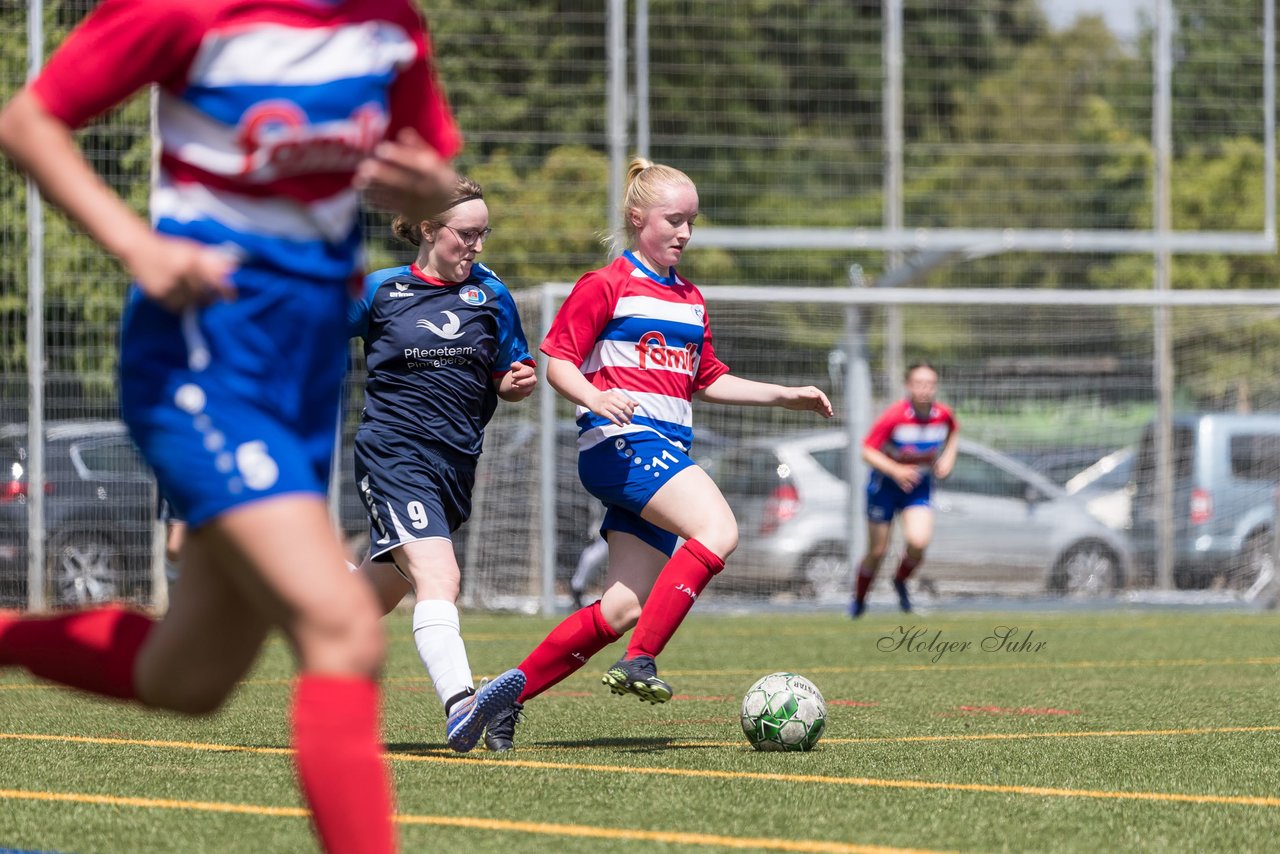 Bild 291 - wBJ Holsatia Elmshorn - VfL Pinneberg : Ergebnis: 1:4